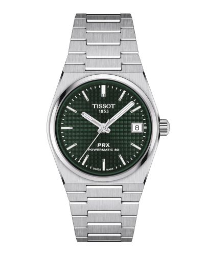 Tissot PRX 35 Powermatic 80 Stainless Steel / Green